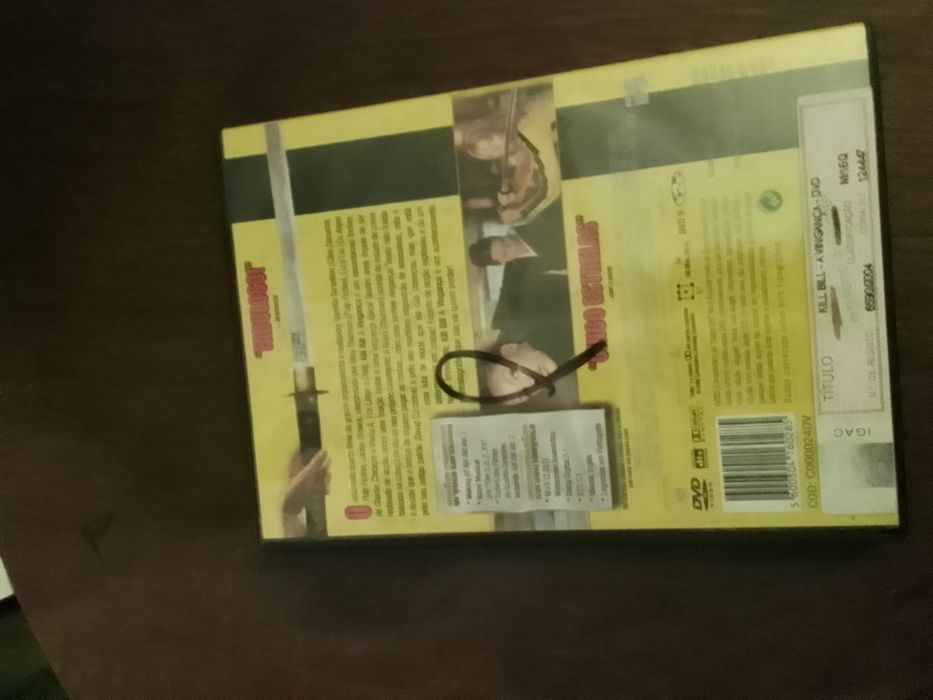 DVD Kill Bill a Vingança como novo