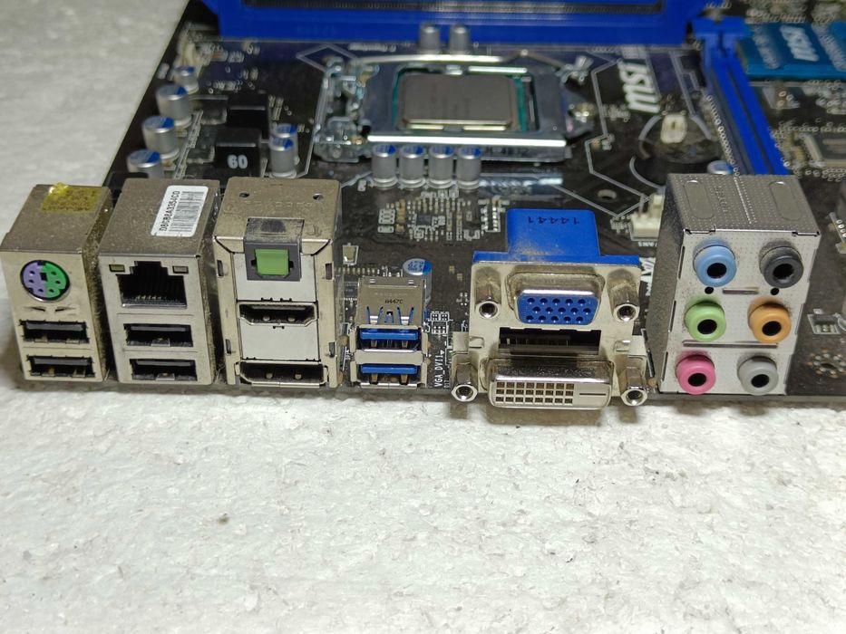 КОМПЛЕКТ Материнська MSI B85M-G43 + процесор i3-4170 LGA1150