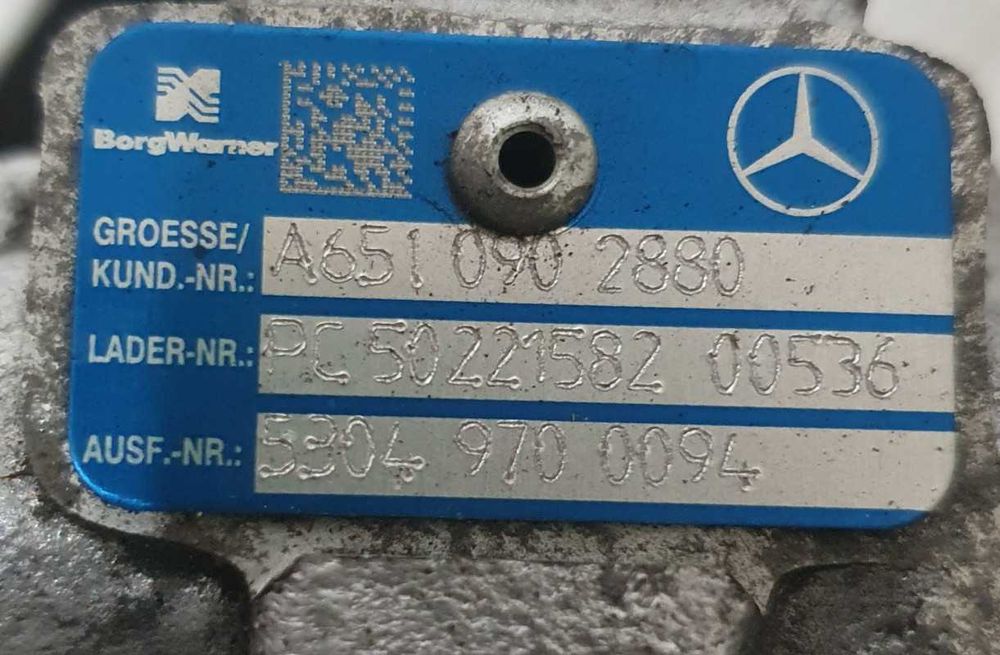 Турбіна Mercedes E220 AMG, 2.1 OM651 TDI W212, 2013-2016 оригінал