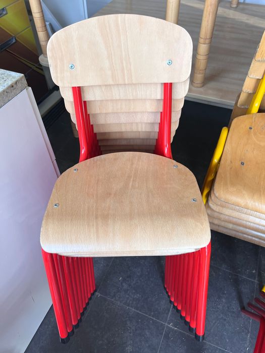 Krzesła do przedszkola Moje Bambino - różne wielkości