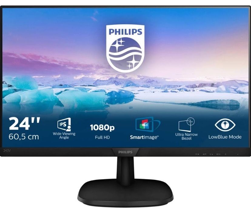 Monitor Philips IPS 24"
