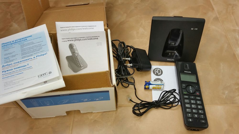 Продам радиотелефон Philips для городской сети