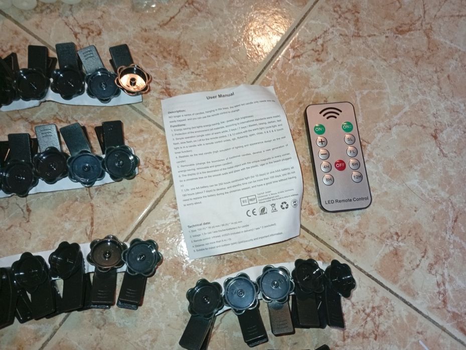 50 Velas de led sem fios