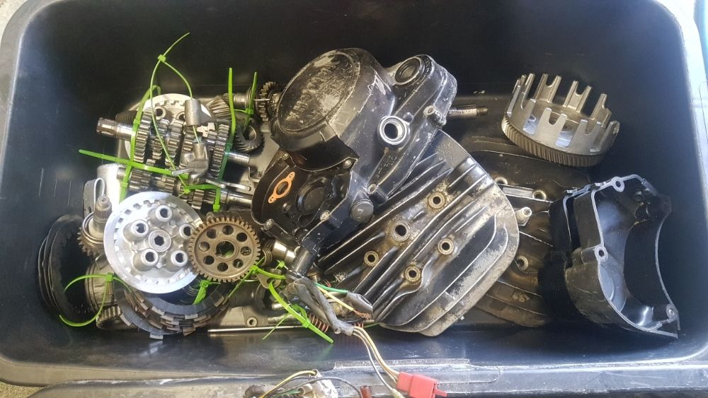 yamaha blaster 200 yfm kartery skrznia wodzik modul stator membrana