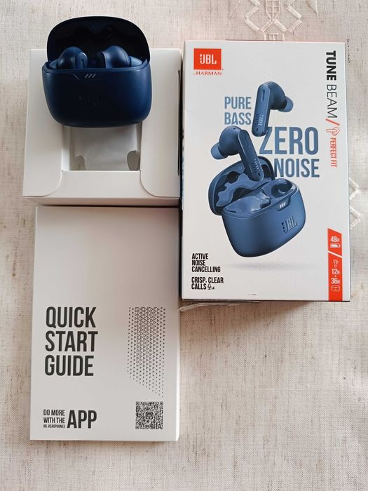 Słuchawki dokanałowe JBL Tune Beam ANC GWARANCJA