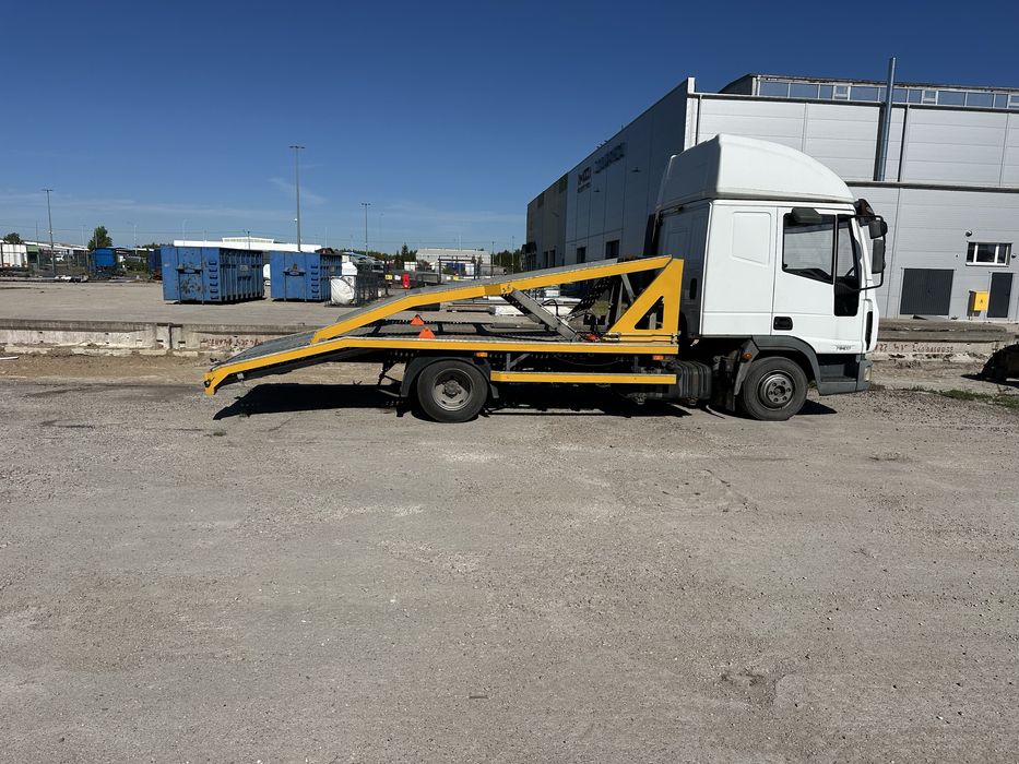 Iveco eurocargo 75E17 Laweta Pomoc drogowa klima Webasto