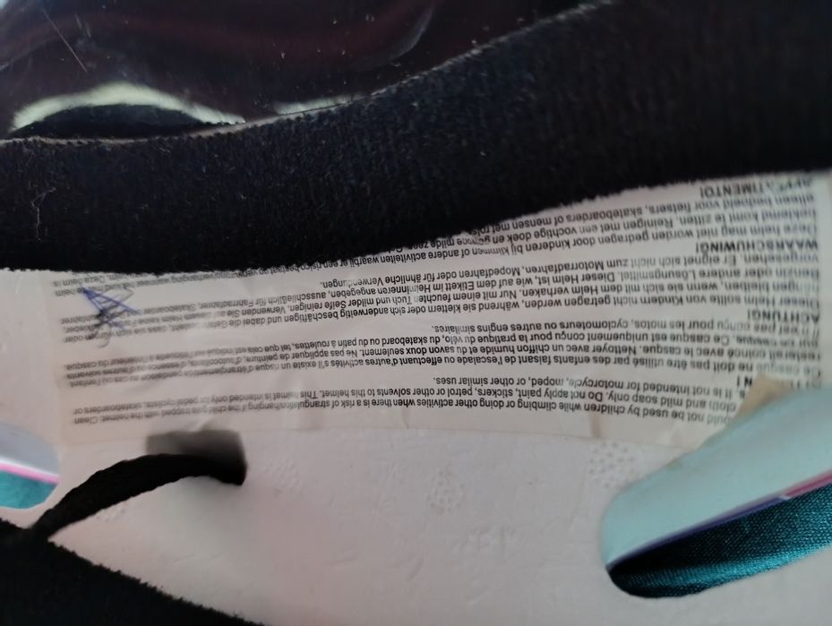 Детский защитный шлем для девочки