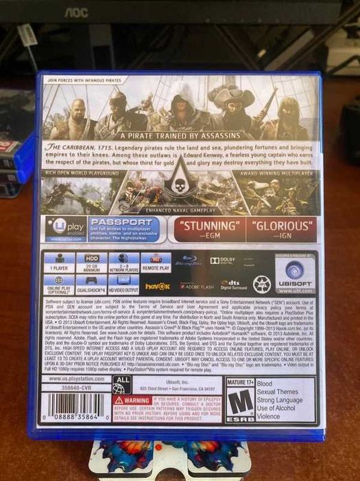Assassin's Creed IV/4: Black Flag - PS4