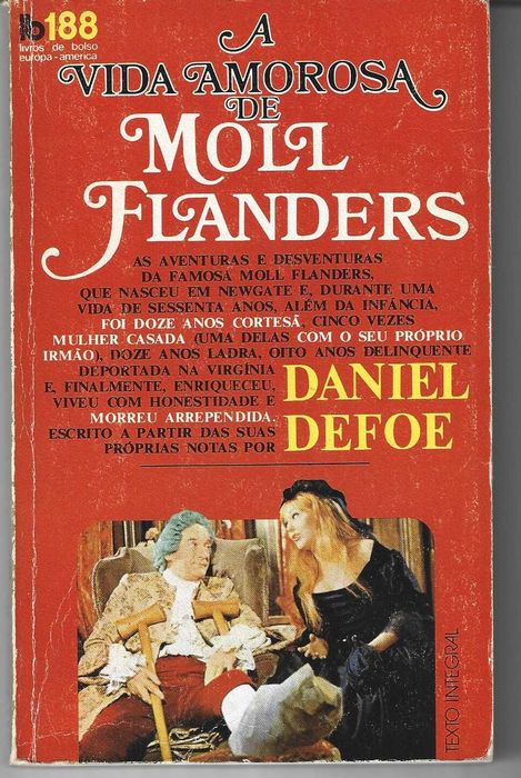 A Vida Amorosa de Moll Flanders, de Daniel Defoe