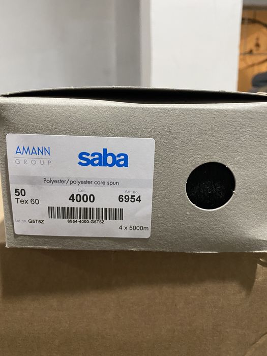 Нитка Amann Saba, Amann Onyx, Amann Resant