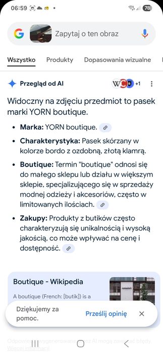 Pasek York boutique