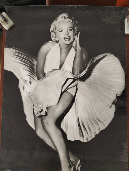 Antigo poster original Marilyn Monroe