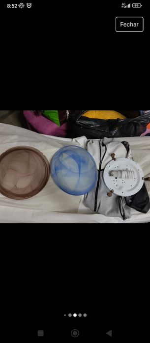 Candeeiro de tecto (×2)