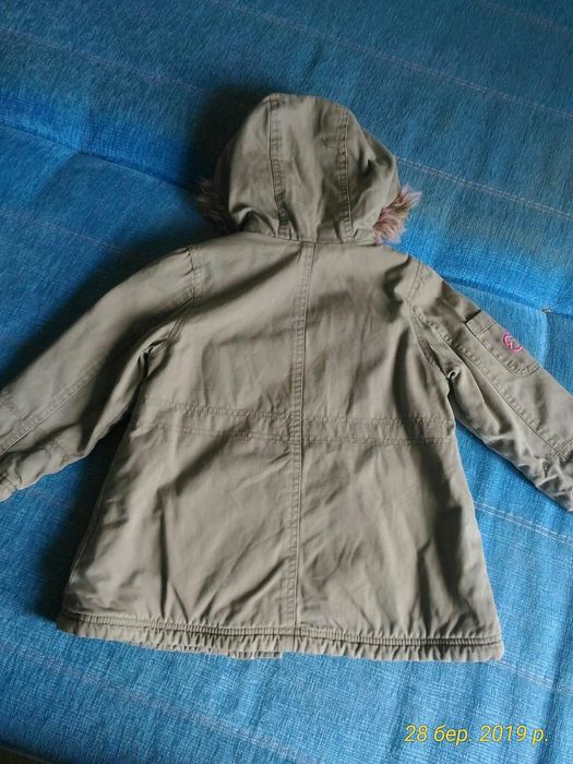 Парка демисезон на девочку