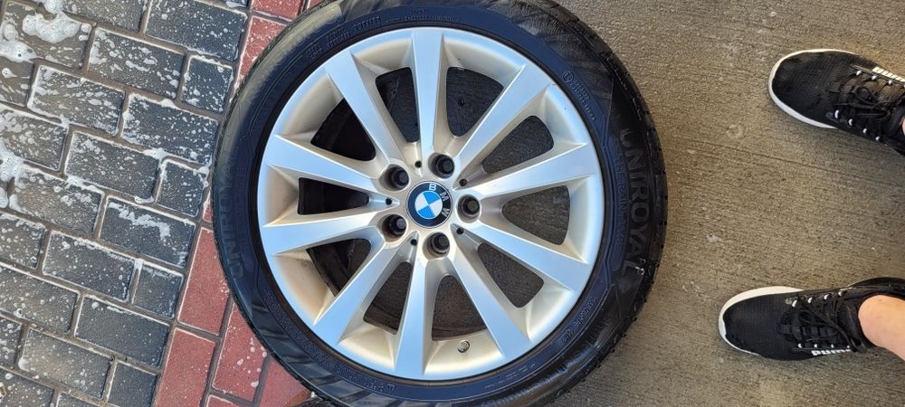 Alufelgi BMW F10 - 245/45/r18 - Nowe Opony - 5×120  -