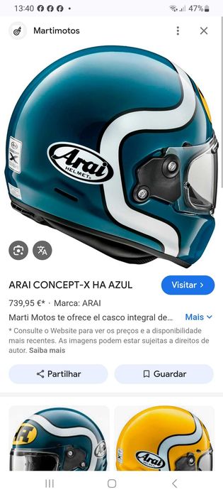 Capacete ARAI Concept-X HA