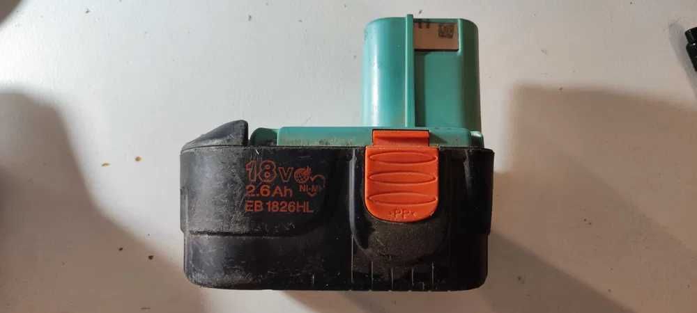 2 x HITACHI Zakrętarki udarowe WH18DL+14DL + baterie i ładowarki