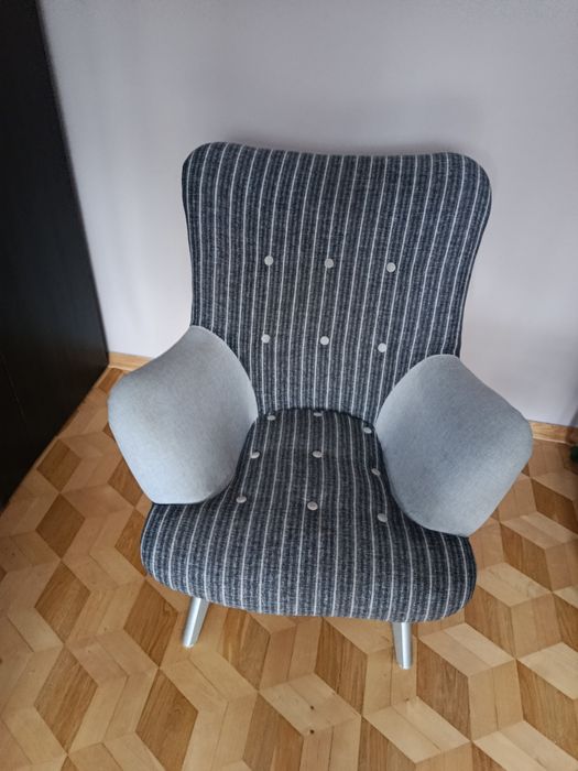 Fotel skandynawski uszak