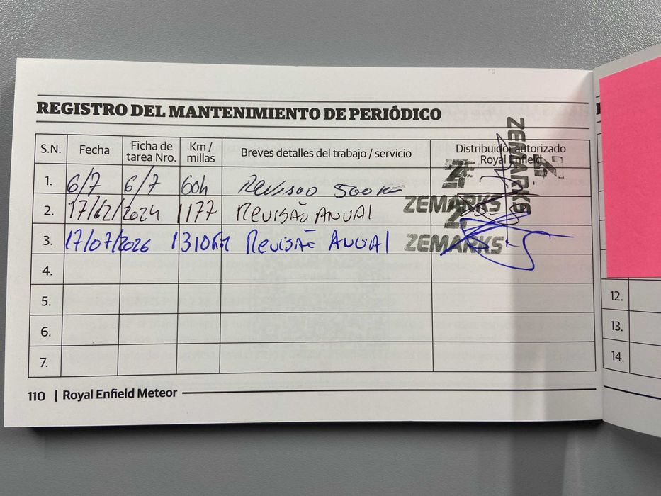 Royal Enfiled Meteor 350 (como nova)