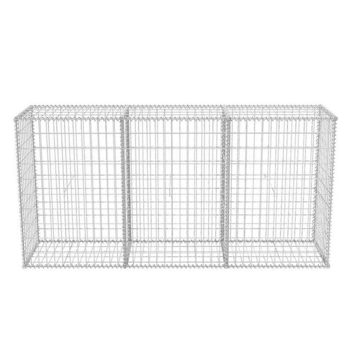 Cestos gabião aço galvanizado 200x50x100 cm - Temos outras medidas.