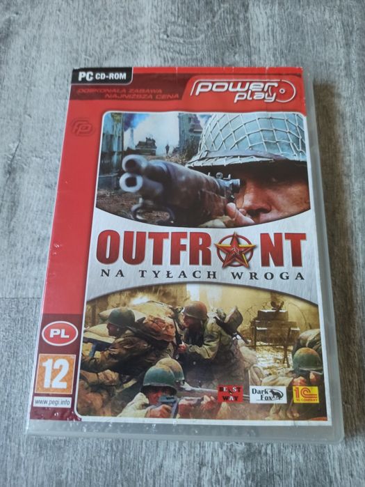 Gra pc CD Rom Out front na tyłach wroga