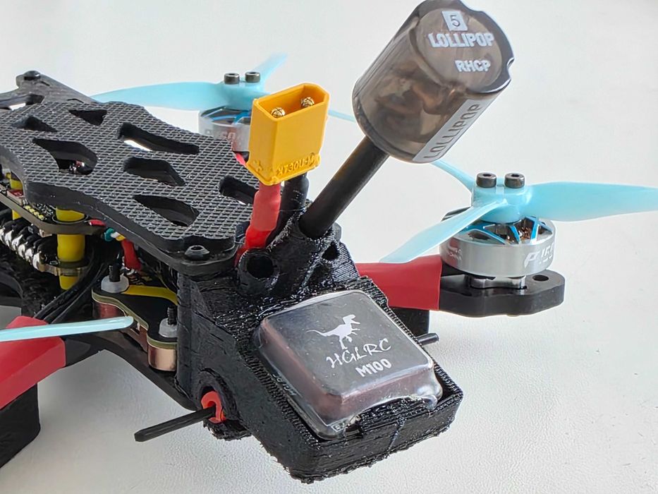 FPV дрон (квадрокоптер) 3", 5" ELRS, GPS, Analog VTX 5.8 GHz + Батарея