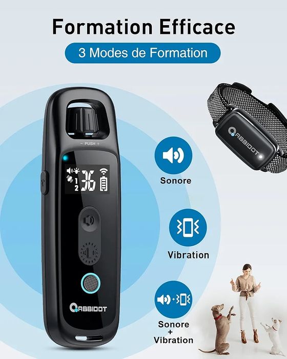 Тренувальний нашийник ABBIDOT - дальність дії 1000 м