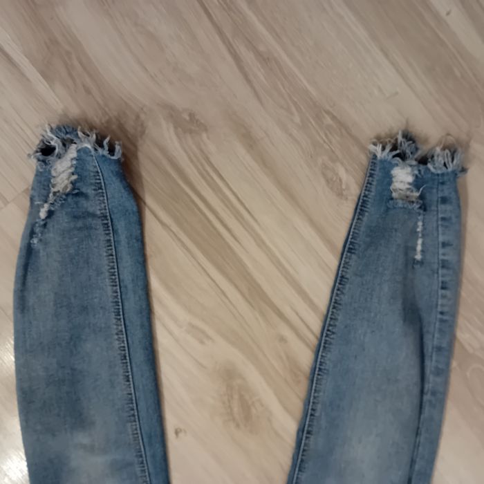 Prawdziwe jeansy wysoki stan Sinner M