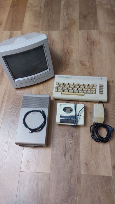 Commodore c64 + monitor
