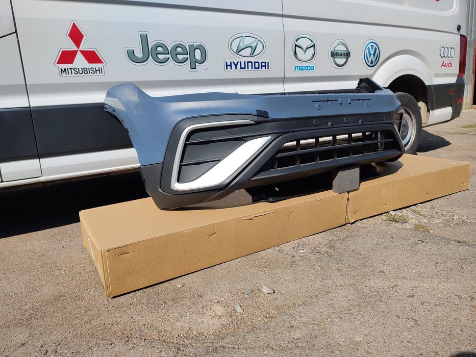 Бампер фольцваген Тигуан VW  Tiguan  бампер в сборе гриль