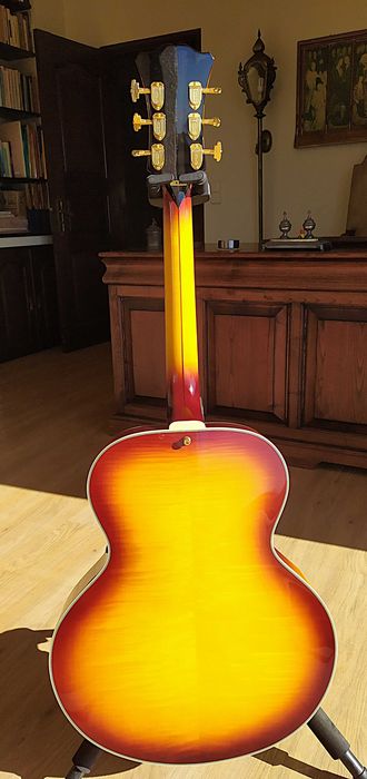 Guitarra de Jazz D'Angelico Style B (Nova)
