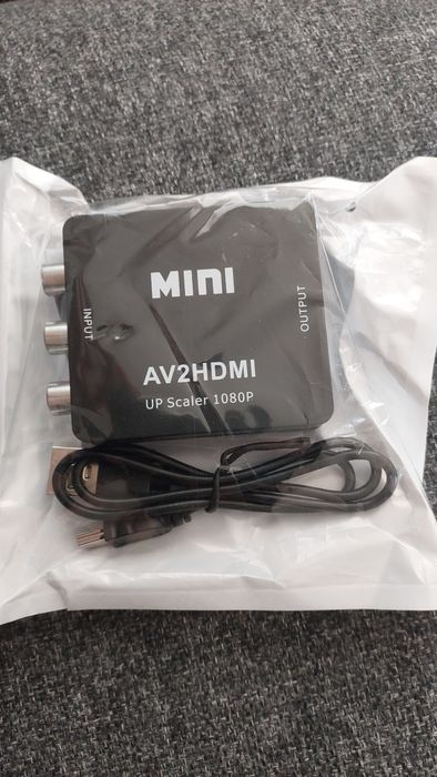 Av2Hdmi, konwerter, skaler ps PS2 PlayStation 3rca na HDMI