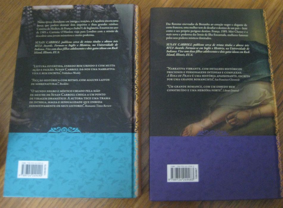 A Senhora dos Segredos de Susan Carroll - 6 Volumes