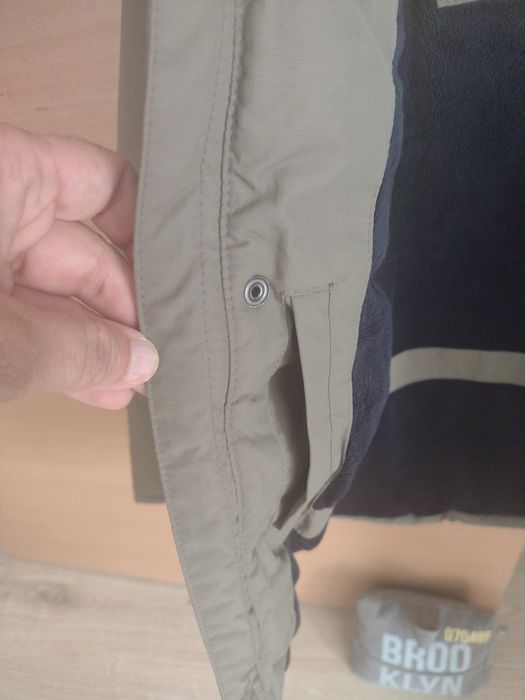 Casaco impermeável e acolchoado