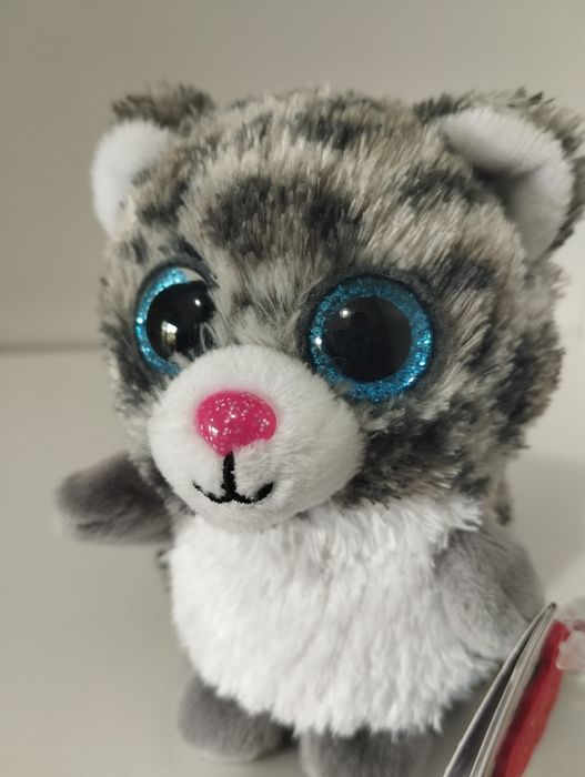 Mini motsu maskotka szary kotek tygrysek 10cm