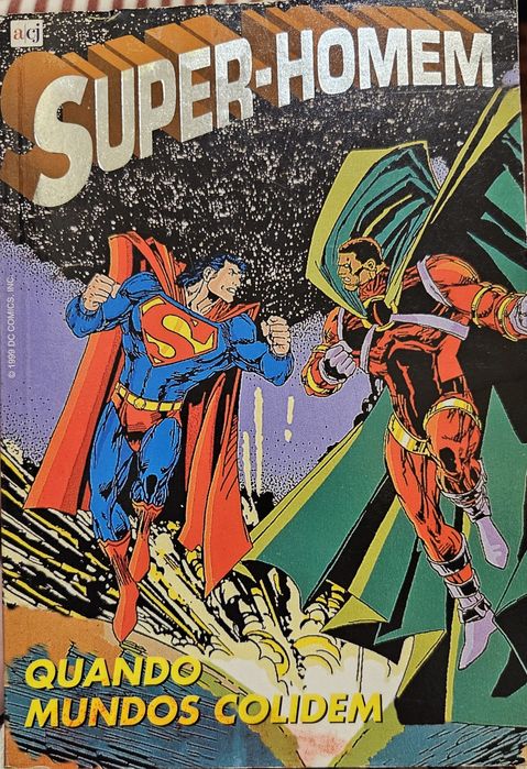 Livro BD Super-Homem - Quando Mundos Colidem