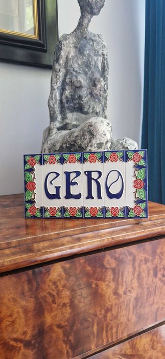 Plytki ceramiczne recznie malowane GERO italy dekor design