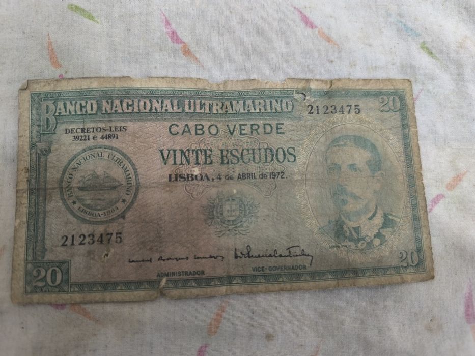 Vendo nota de colecção.