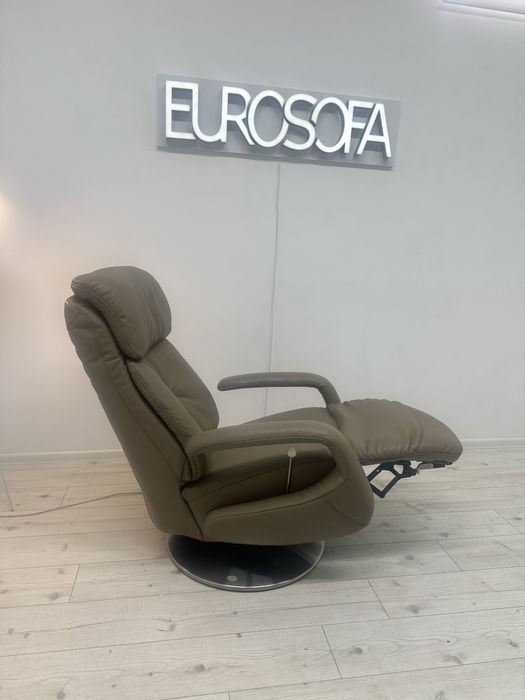 Шкіряне крісло релакс”Himolla”