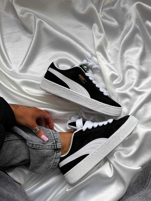 !SALE! Puma Suede XL Black White 36 37 38 39 40 41