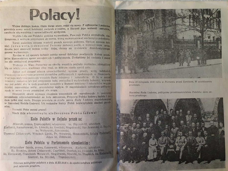 Powstanie Wielkopolskie 1918 - 1919