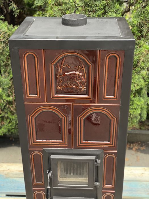 Piec kaflowy kaflak piec szamotowy kominek