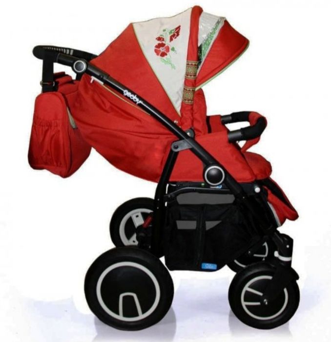 Коляска Geoby червона