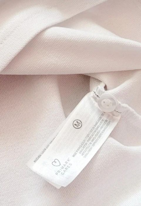 Koszulka męska polo biała 100% Bawełna Primark Rozm. M