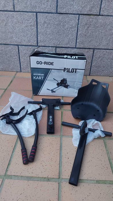 Go-Ride Pilot Kart para Hoverboard - Impecável