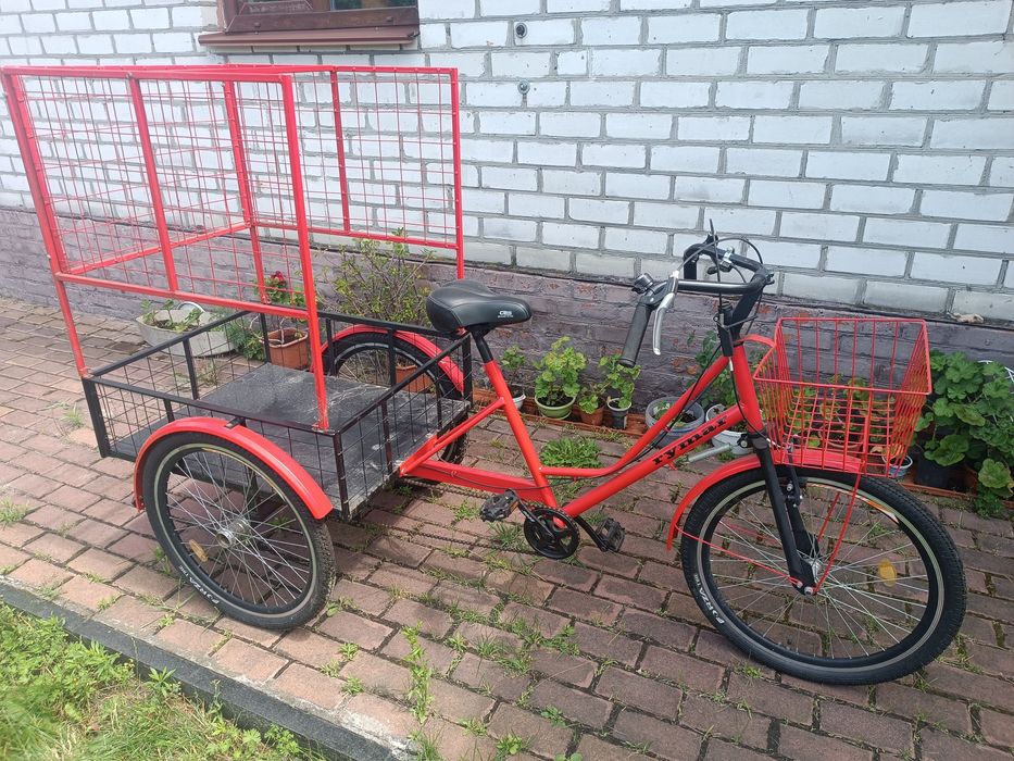 Грузовой трёхколесный велосипед