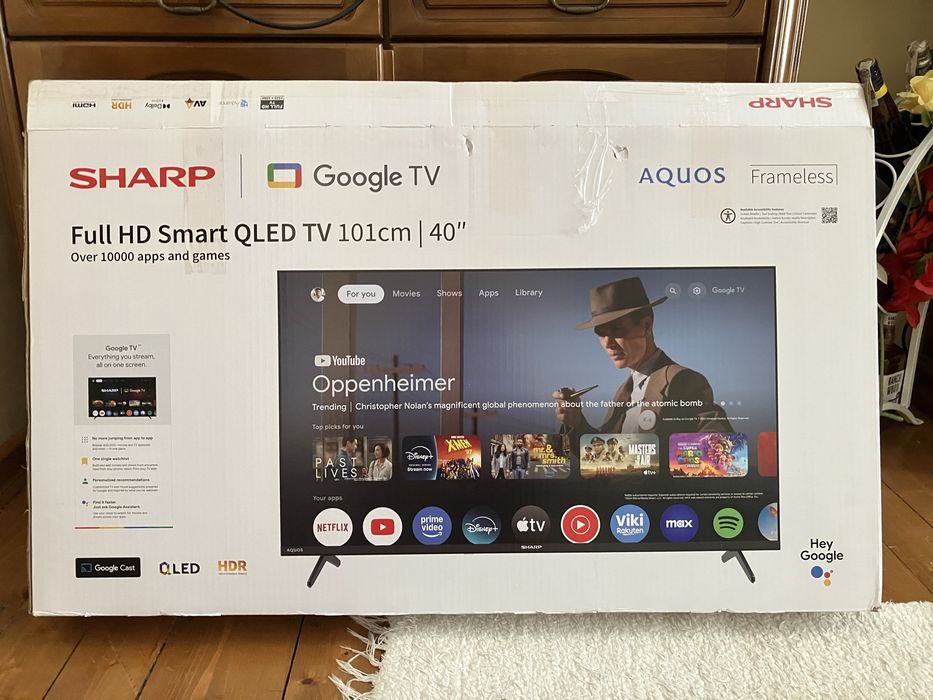 Sharp 40” LCD TV