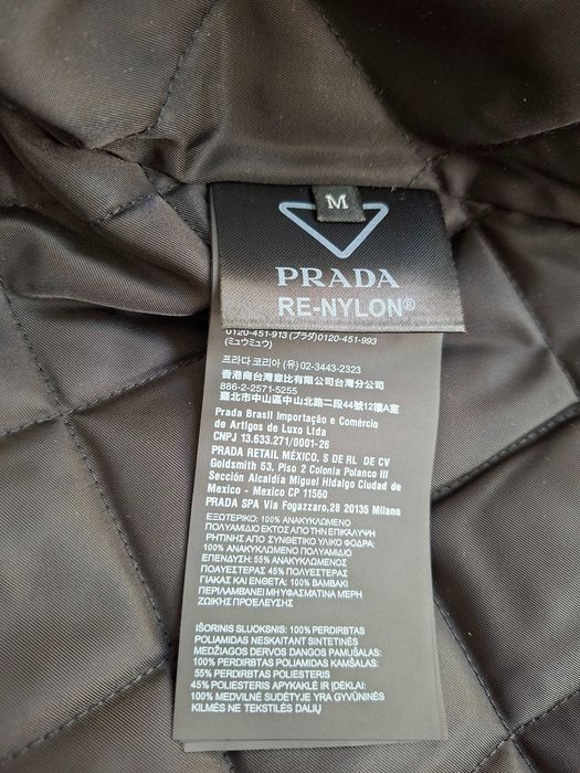 Kurtka Koszulowa Prada Re-Nylon - Overshirt
