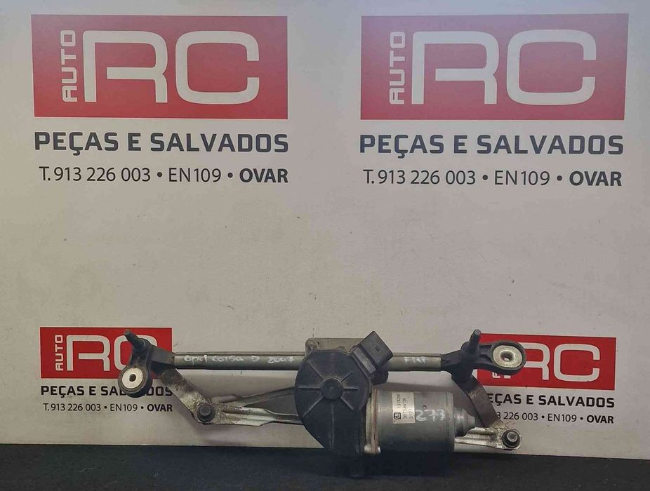Motor Limpa Vidros Frente 13182340 - OPEL CORSA D