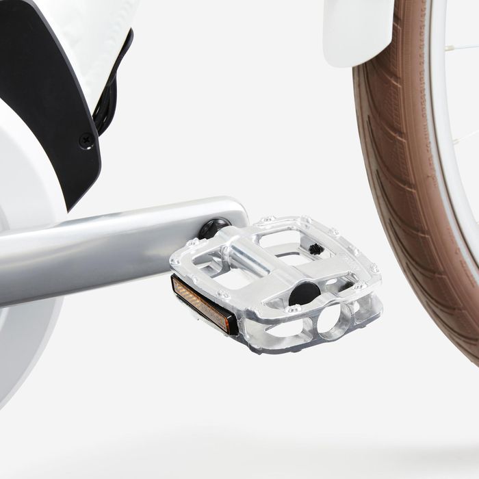 Bicicleta Elétrica de Cidade Elops 920 Connect LF Branco